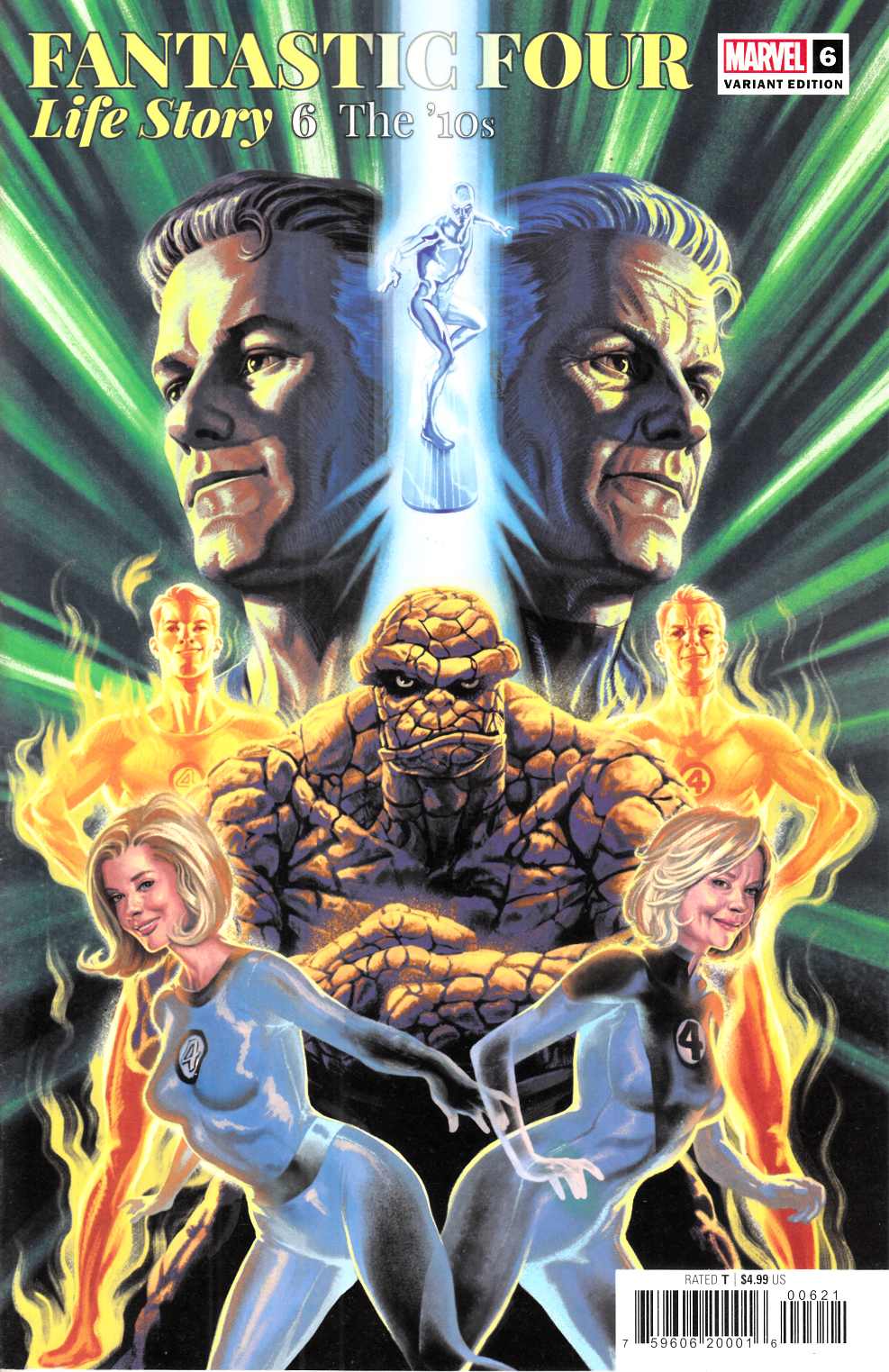 Fantastic Four Life Story #6 Morris Variant Cover Near Mint (9.4) [Marvel Comic] THUMBNAIL