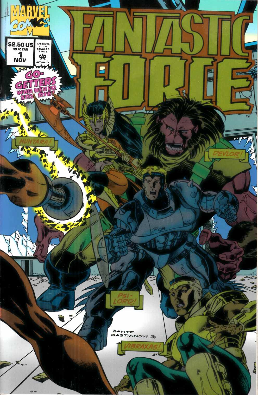 Fantastic Force #1 Very Fine (8.0) [Marvel Comic] LARGE