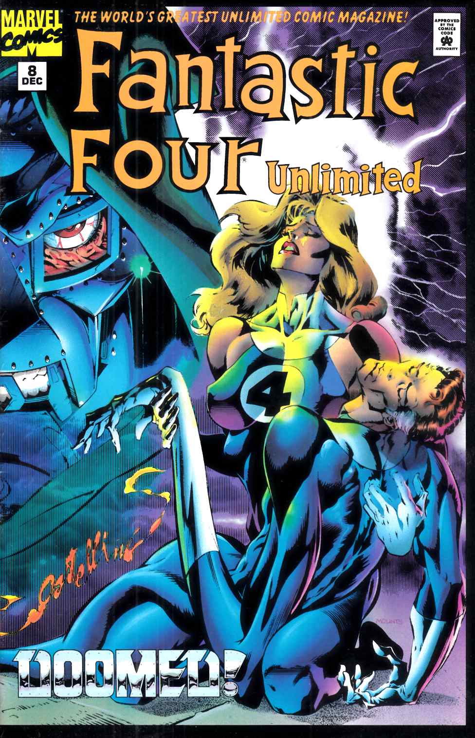 Fantastic Four Unlimited #8 Very Fine (8.0) [Marvel Comic] LARGE