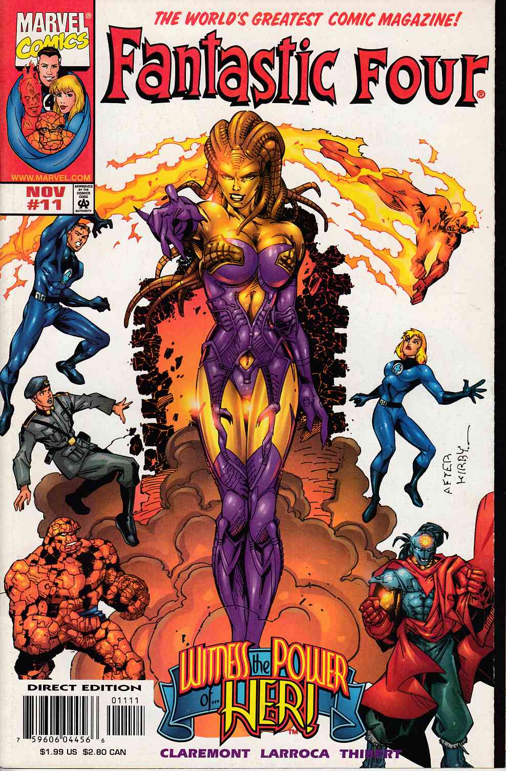 Fantastic Four #11 Near Mint (9.4) [Marvel Comic] LARGE