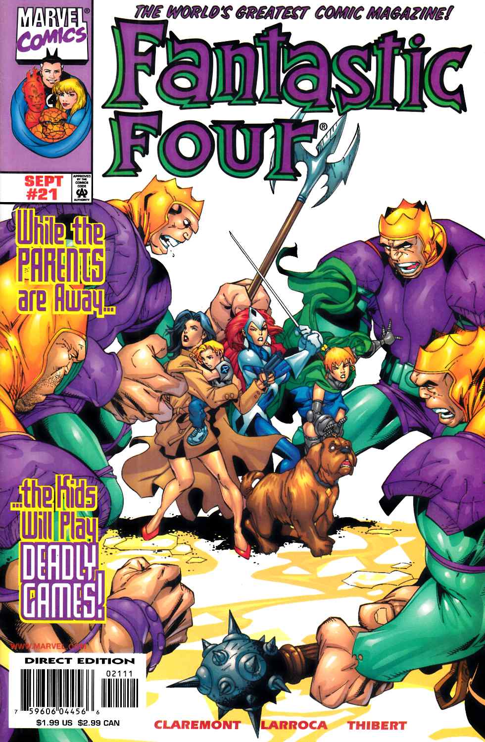 Fantastic Four #21 Near Mint (9.4) [Marvel Comic] THUMBNAIL