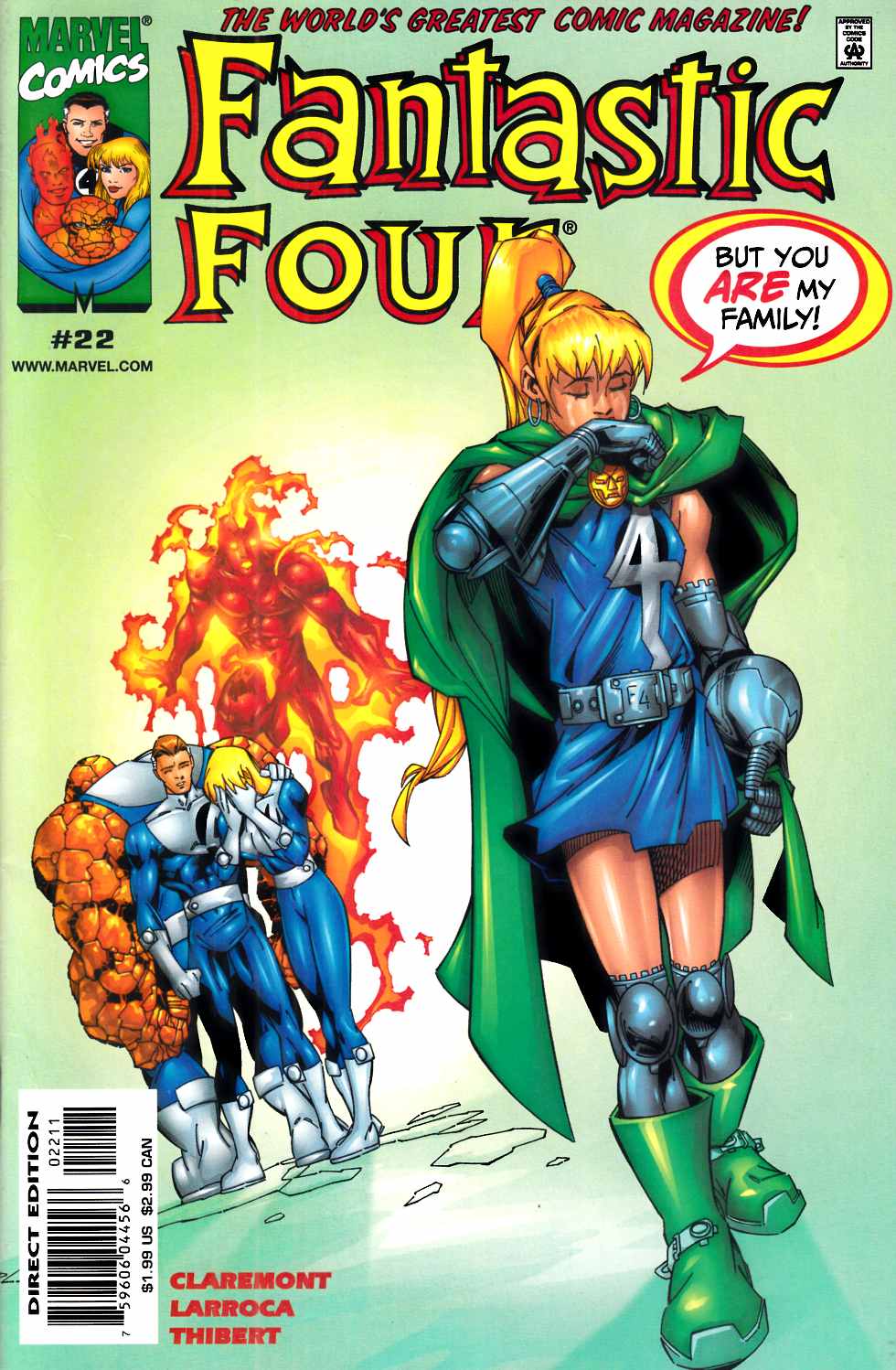 Fantastic Four #22 Near Mint (9.4) [Marvel Comic] THUMBNAIL