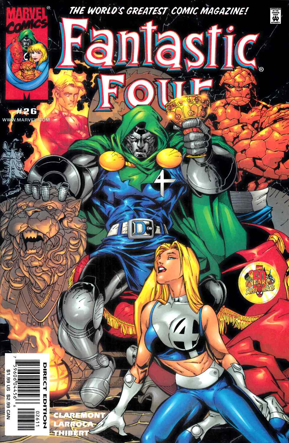 Fantastic Four #26 Near Mint (9.4) [Marvel Comic] THUMBNAIL