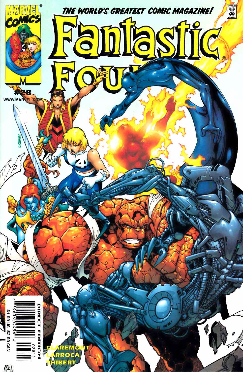 Fantastic Four #28 Near Mint (9.4) [Marvel Comic] THUMBNAIL