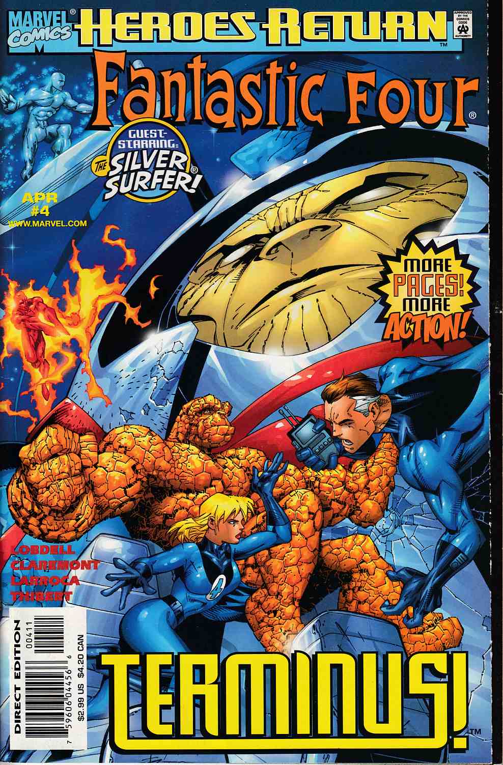 Fantastic Four #4 Near Mint (9.4) [Marvel Comic] THUMBNAIL