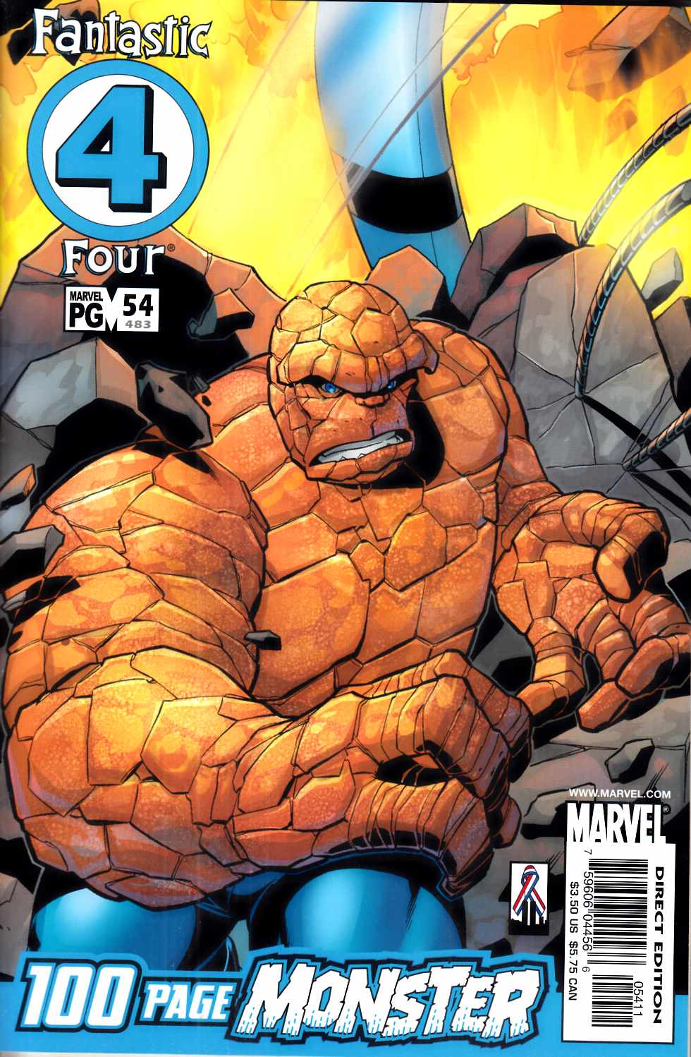 Fantastic Four #54 Very Fine (8.0) [Marvel Comic] LARGE