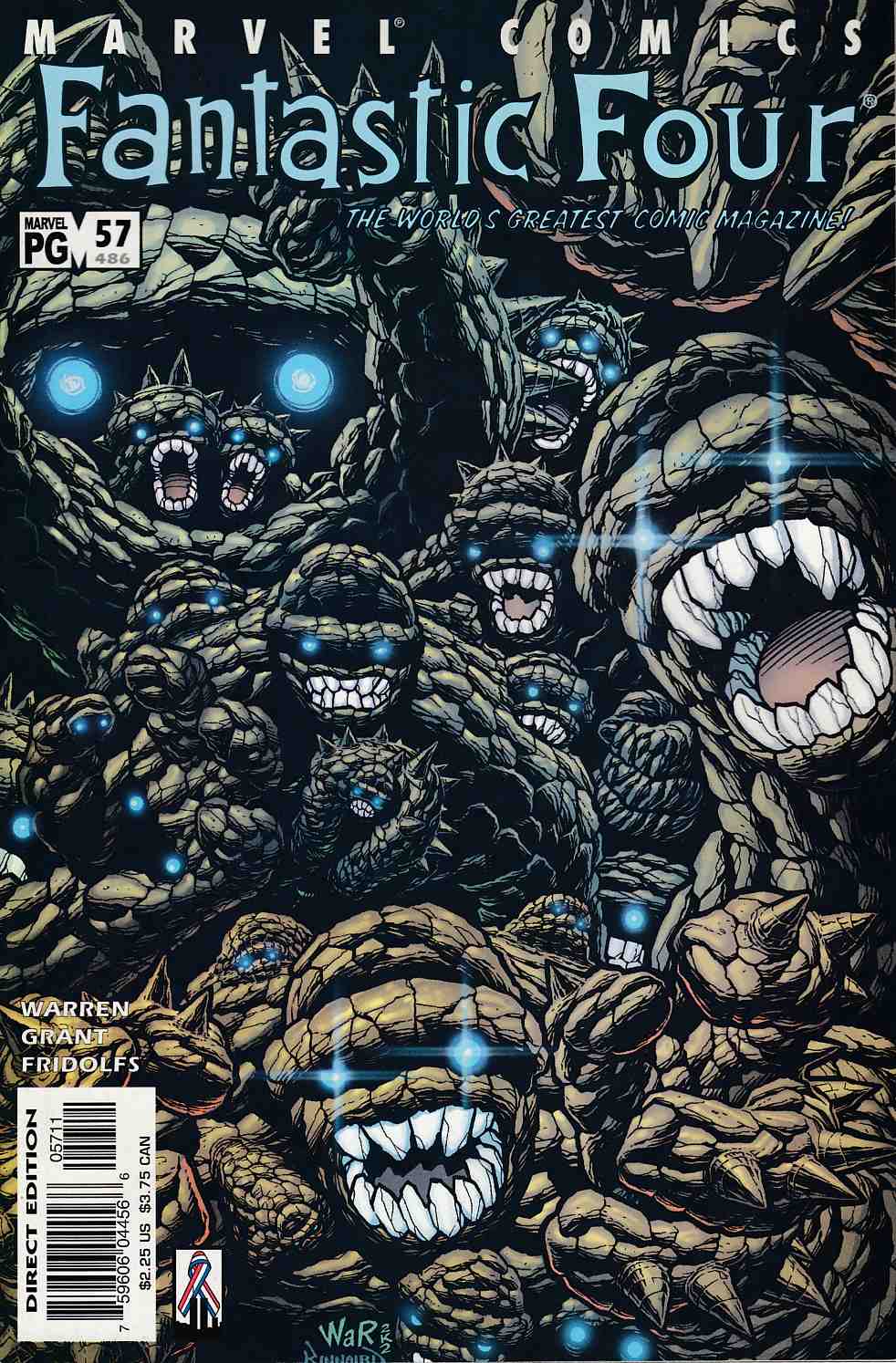 Fantastic Four #57 Fine (6.0) [Marvel Comic] THUMBNAIL
