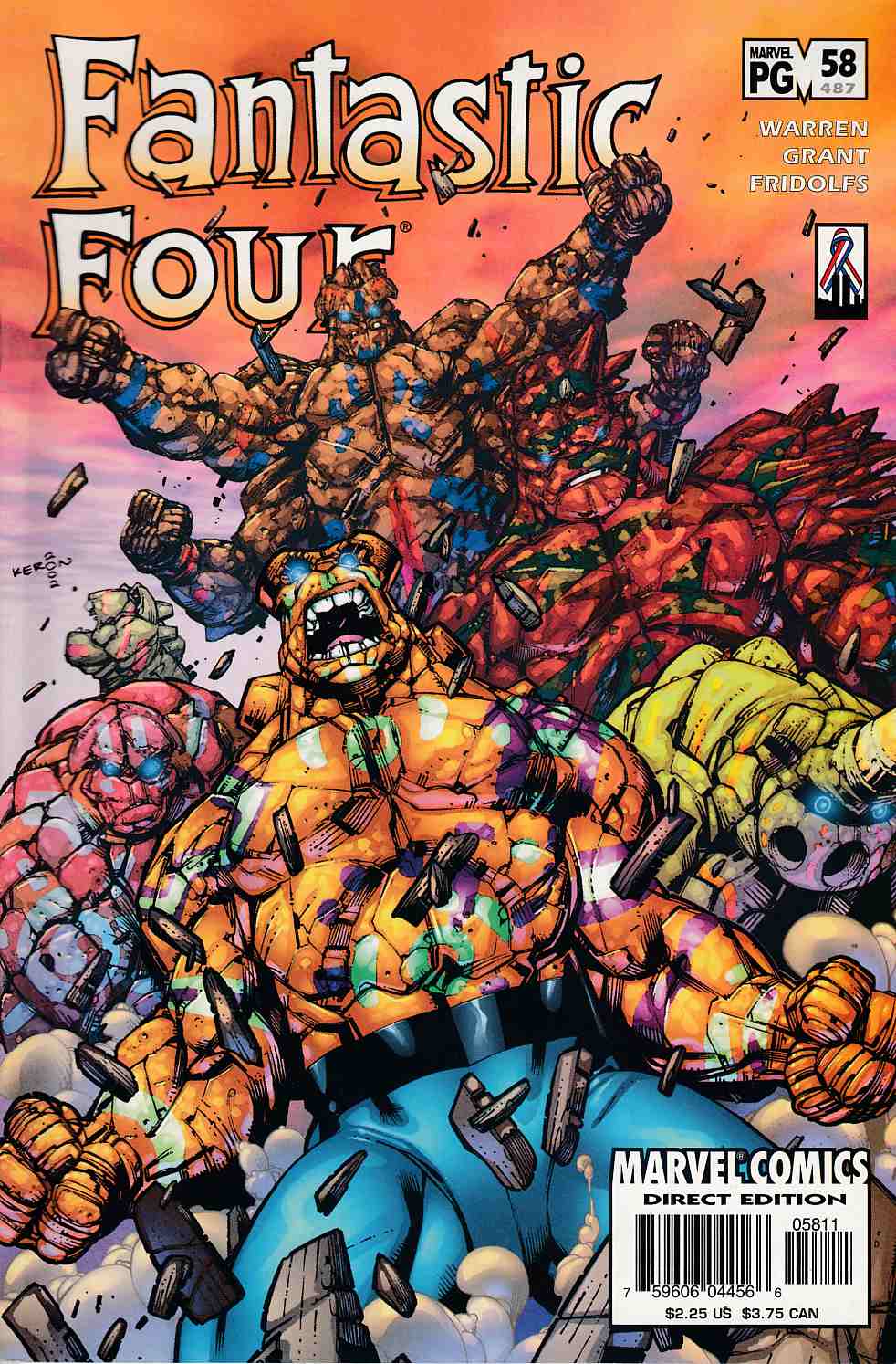 Fantastic Four #58 Near Mint (9.4) [Marvel Comic] THUMBNAIL