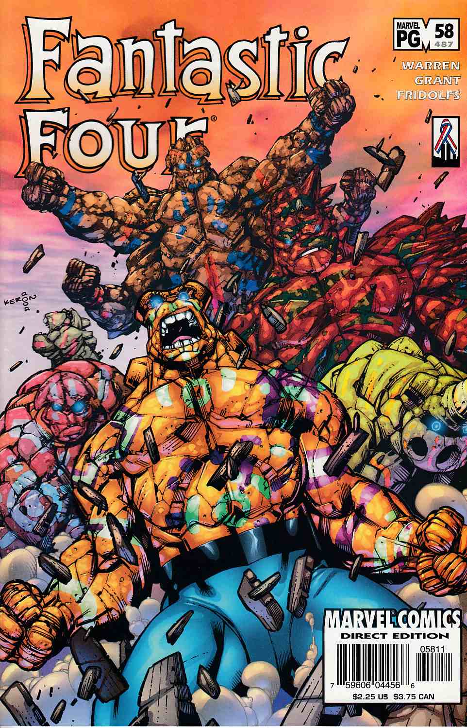 Fantastic Four #58 Very Fine (8.0) [Marvel Comic] THUMBNAIL