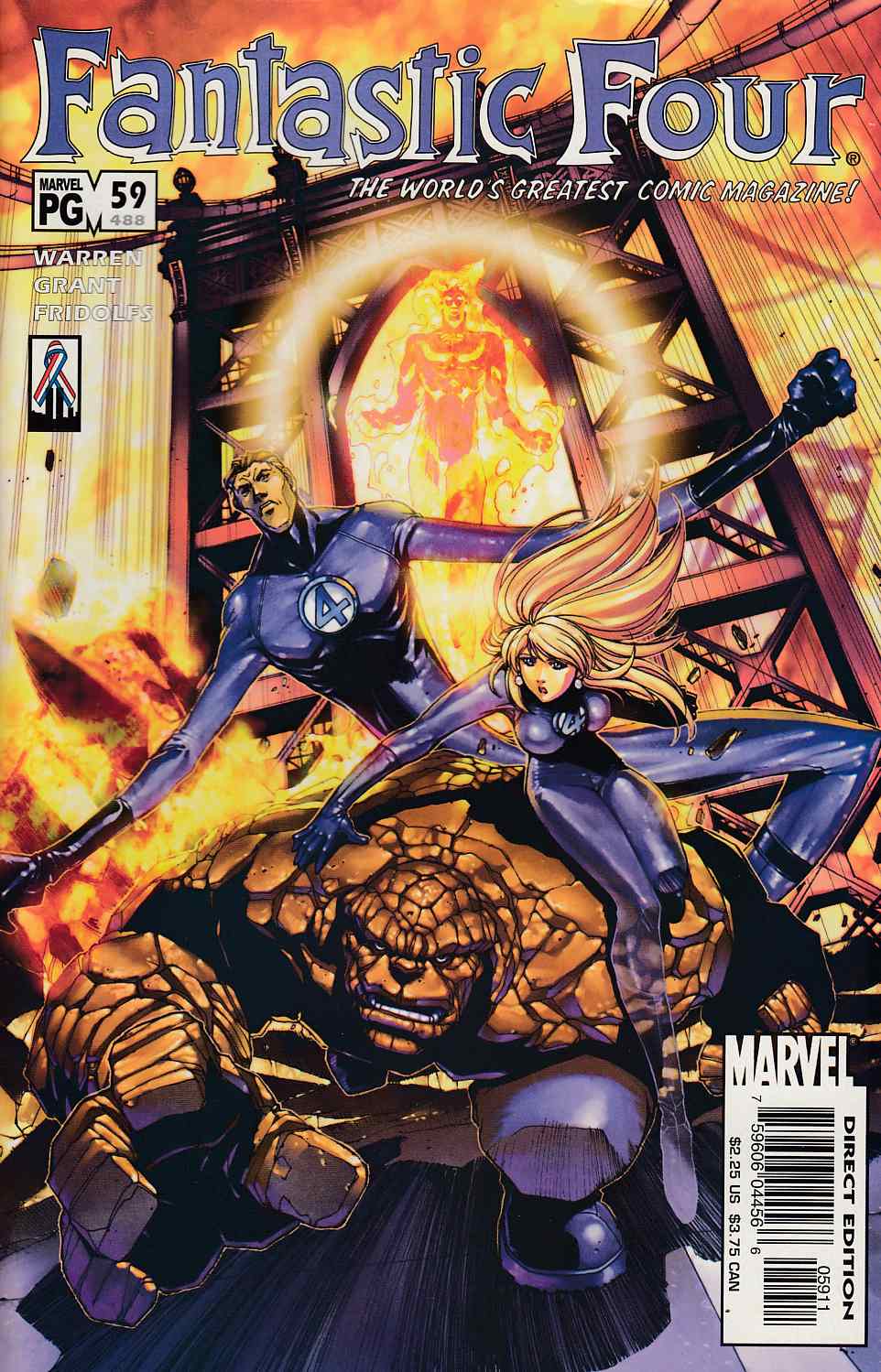 Fantastic Four #59 Near Mint (9.4) [Marvel Comic] THUMBNAIL