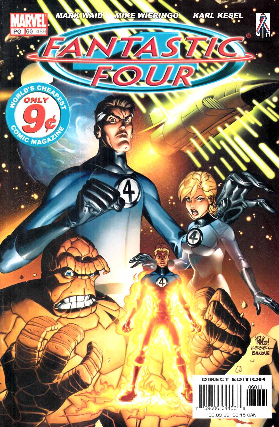 Fantastic Four #60 Near Mint (9.4) [Marvel Comic] LARGE