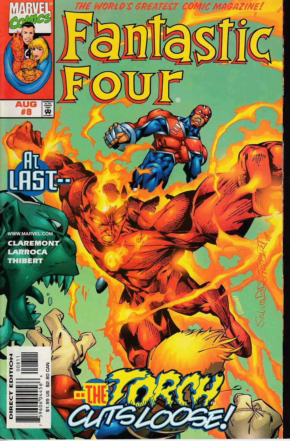 Fantastic Four #8 Near Mint (9.4) [Marvel Comic] THUMBNAIL