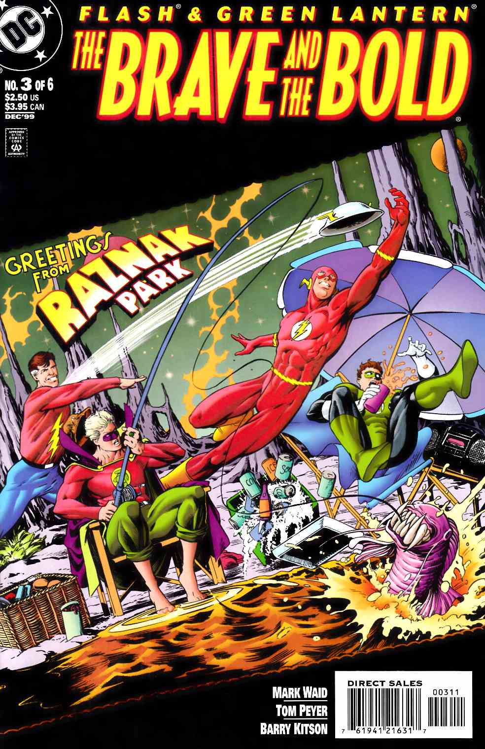 Flash and Green Lantern Brave and Bold #3 Very Fine (8.0) [DC Comic] LARGE