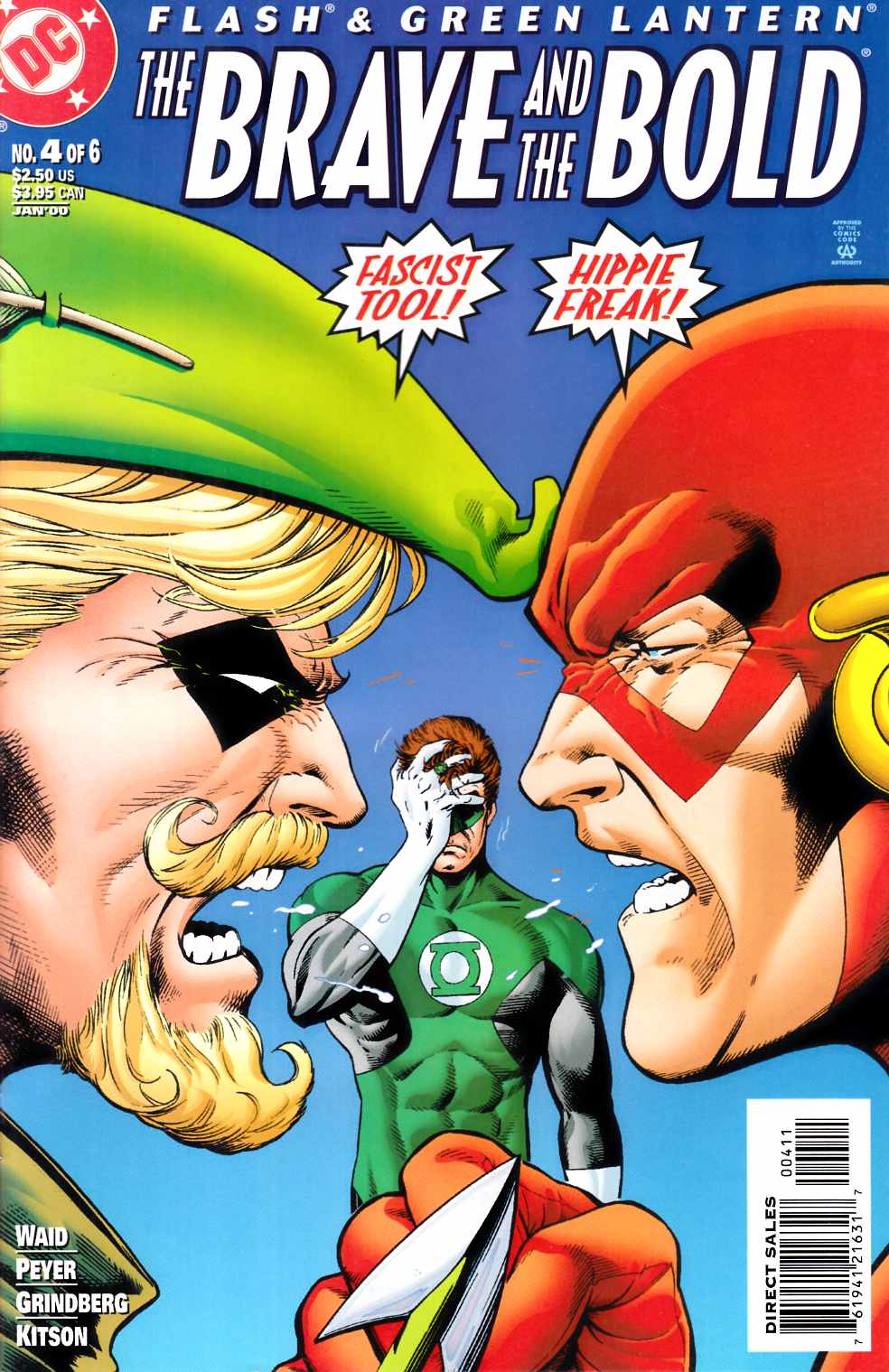 Flash and Green Lantern Brave and Bold #4 Very Fine (8.0) [DC Comic] LARGE