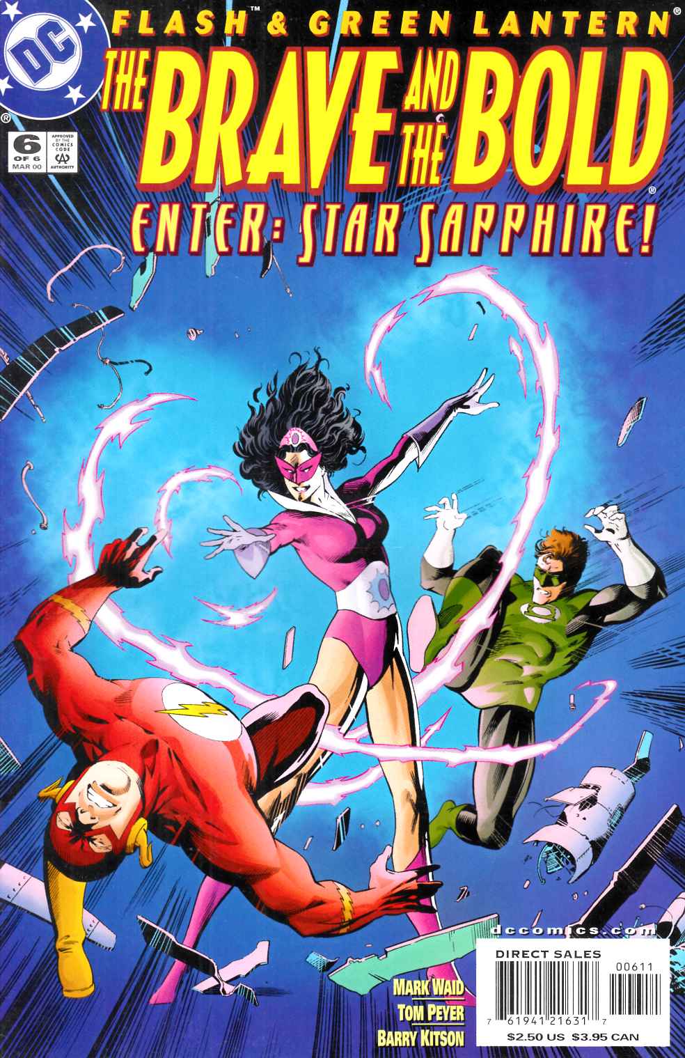 Flash and Green Lantern Brave and Bold #6 Very Fine (8.0) [DC Comic] LARGE