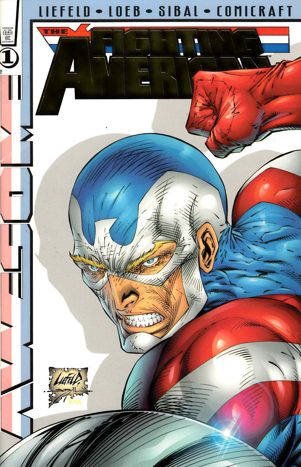 Fighting American #1 Gold Edition Very Fine (8.0) [Awesome Comic] LARGE