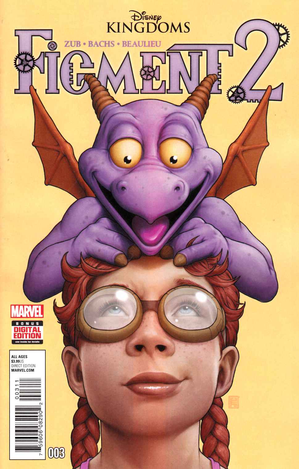 Figment 2 #3 [Marvel Comic] LARGE
