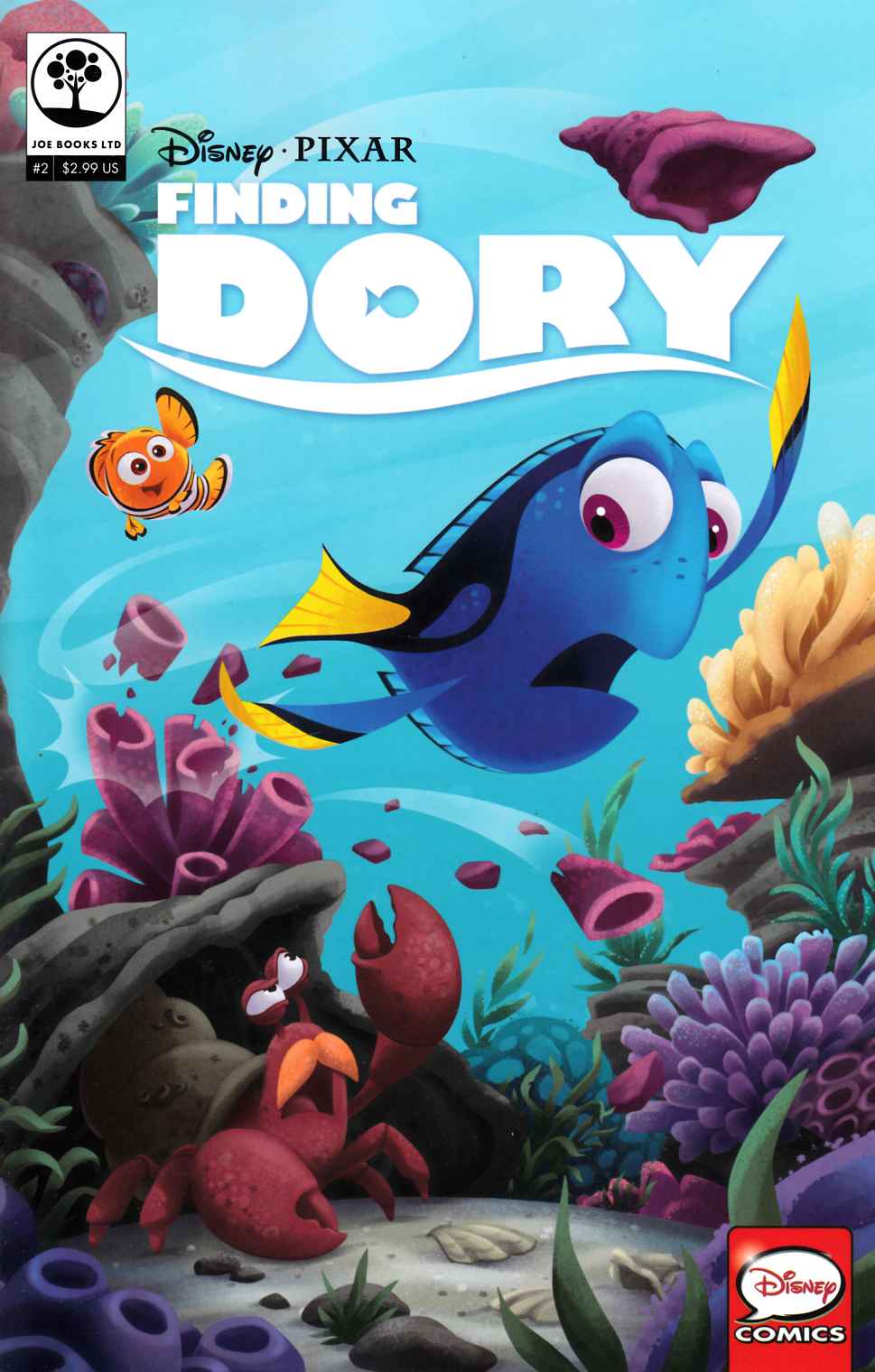 Disney Pixar Finding Dory #2 [Joe Books Comic] LARGE