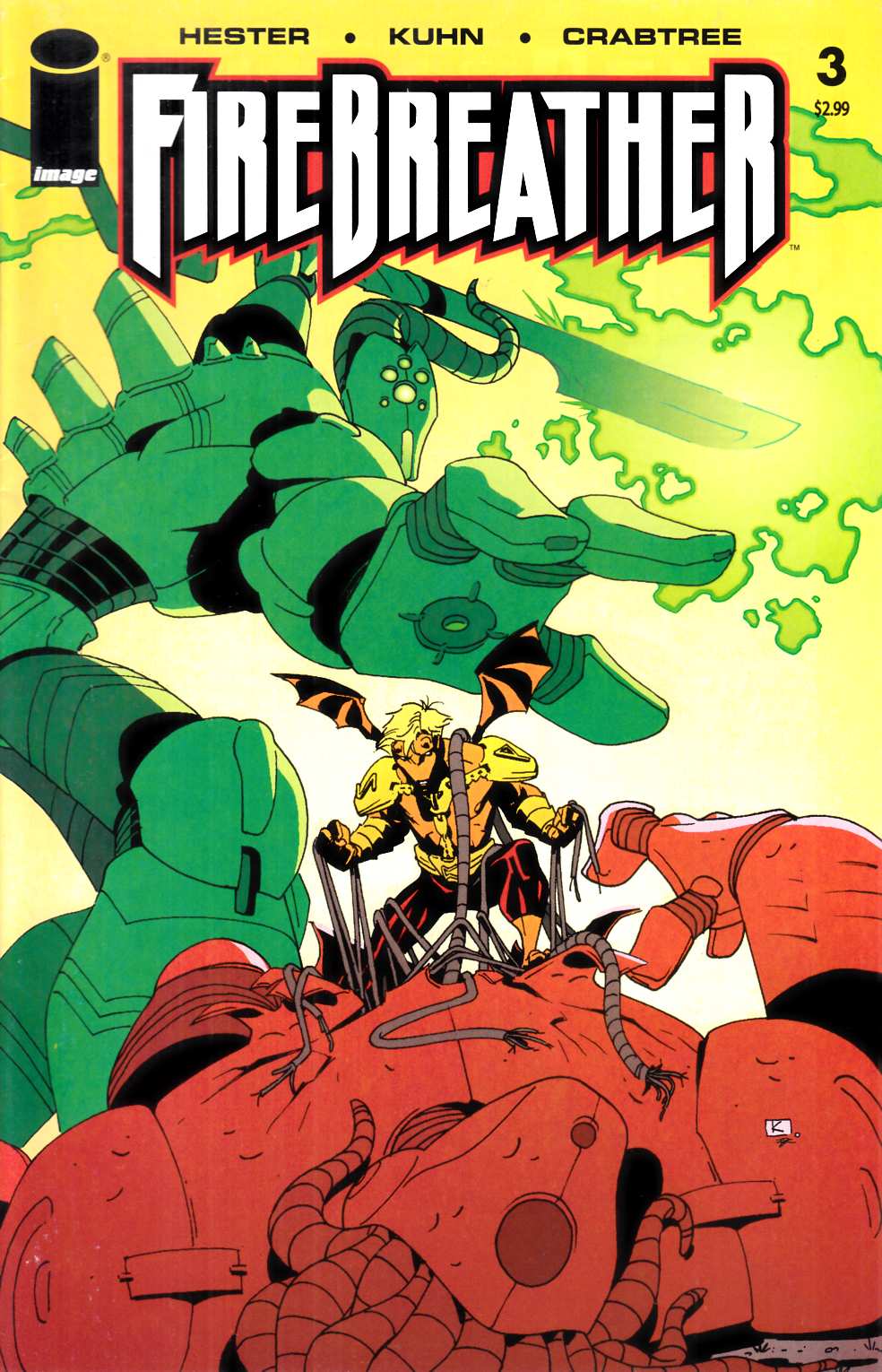 Firebreather #3 Very Fine (8.0) [Image Comic] THUMBNAIL
