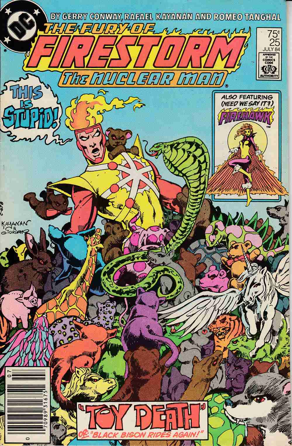 Firestorm #25 Newsstand Edition Very Fine (8.0) [DC Comic] THUMBNAIL