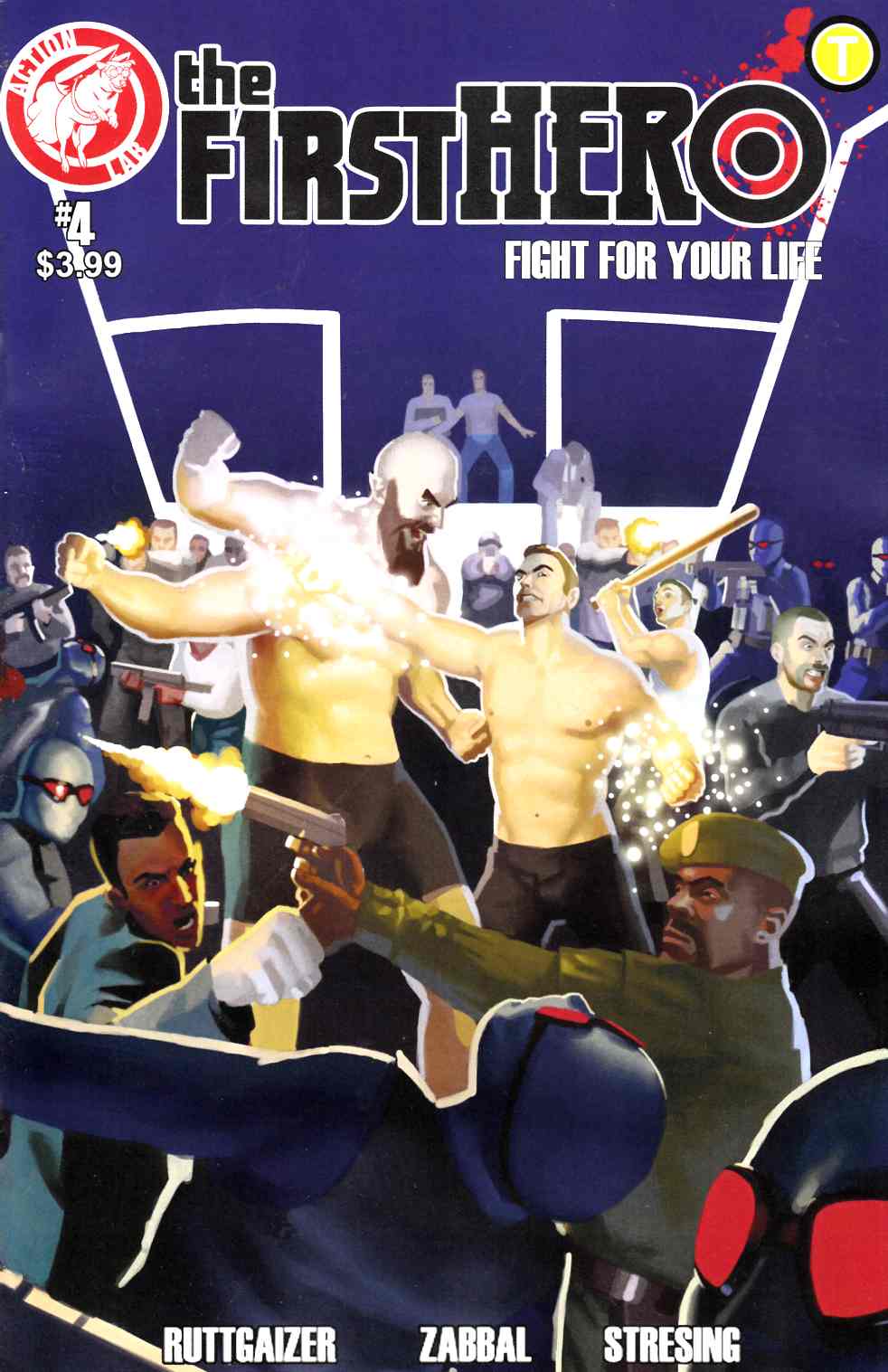 F1Rst Hero Fight For Your Life #4 [Action Lab Comic] THUMBNAIL