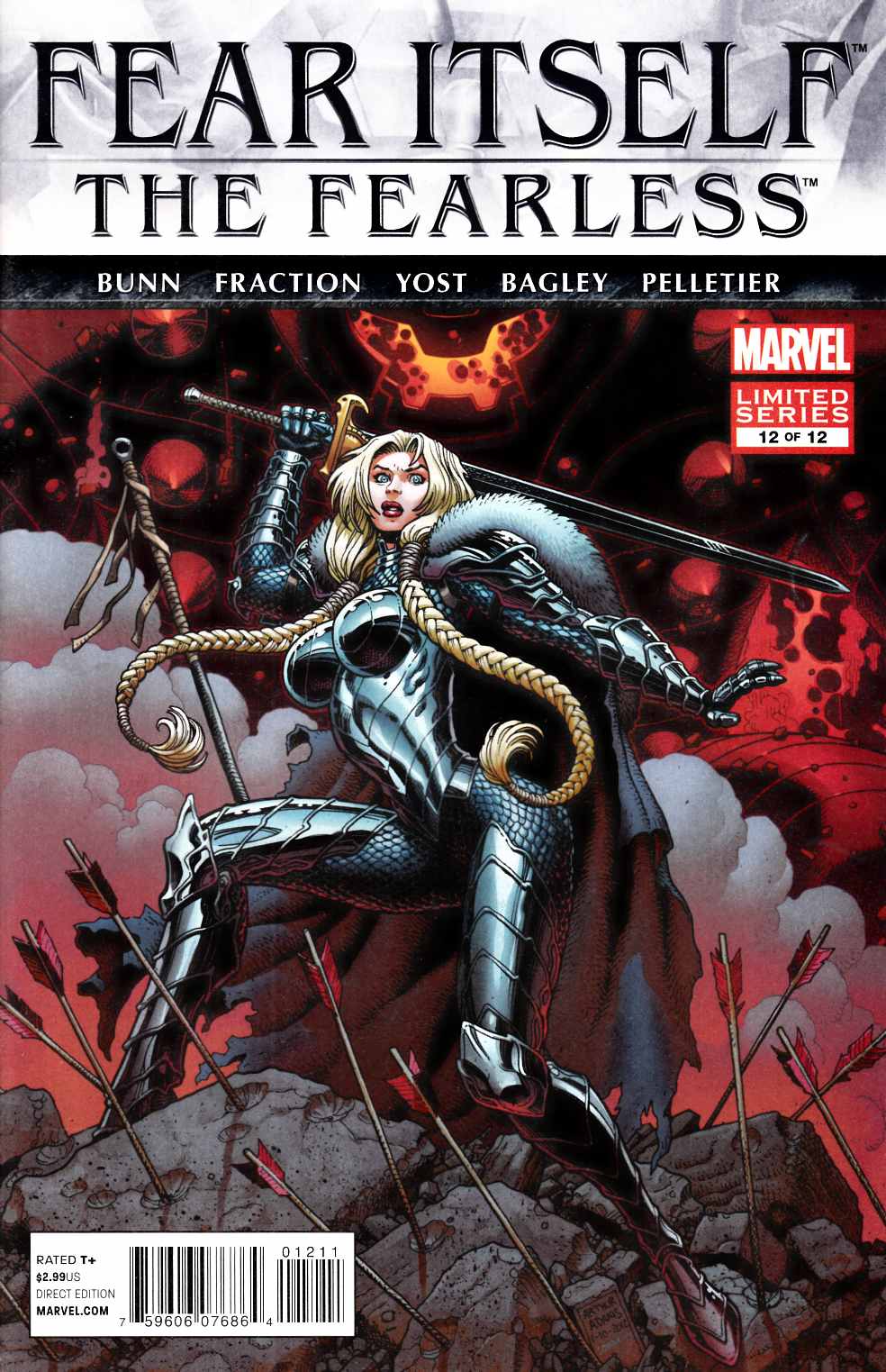 Fear Itself The Fearless #12 Near Mint (9.4) [Marvel Comic] THUMBNAIL
