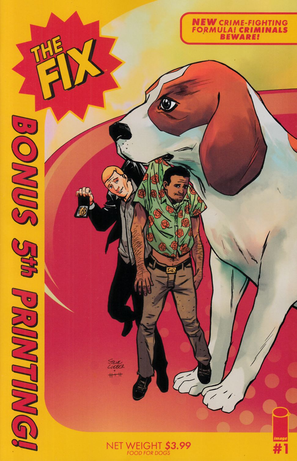 The Fix #1 Fifth Printing Near Mint (9.4) [Image Comic] LARGE
