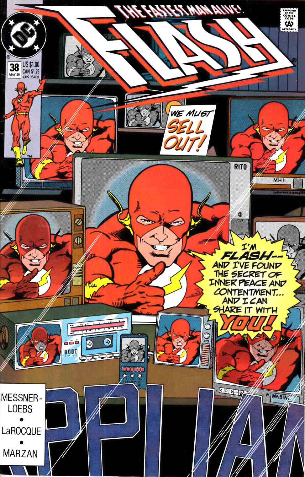 Flash #38 Fine (6.0) [DC Comic] LARGE