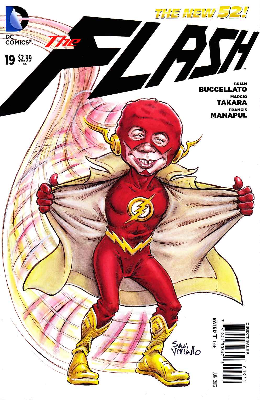 Flash #19 Mad Variant Cover [DC Comic] THUMBNAIL