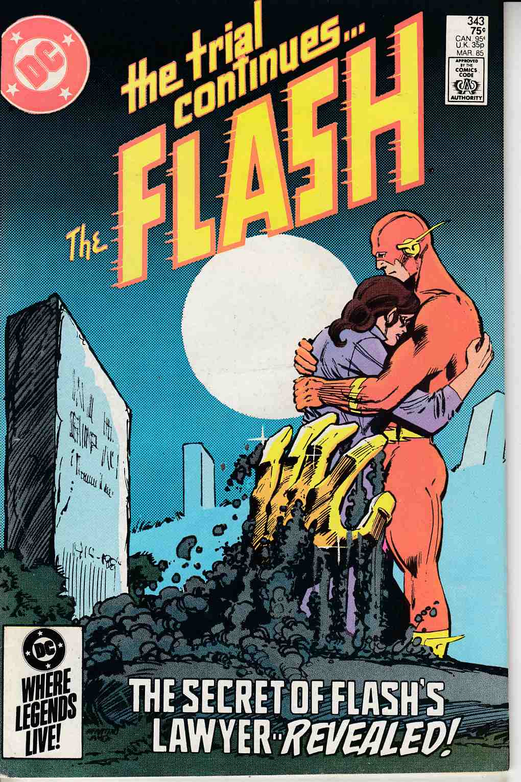 Flash #343 Very Fine (8.0) [DC Comic] THUMBNAIL
