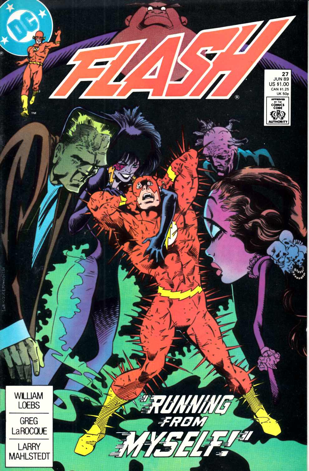 Flash #27 Near Mint Minus (9.2) [DC Comic] THUMBNAIL