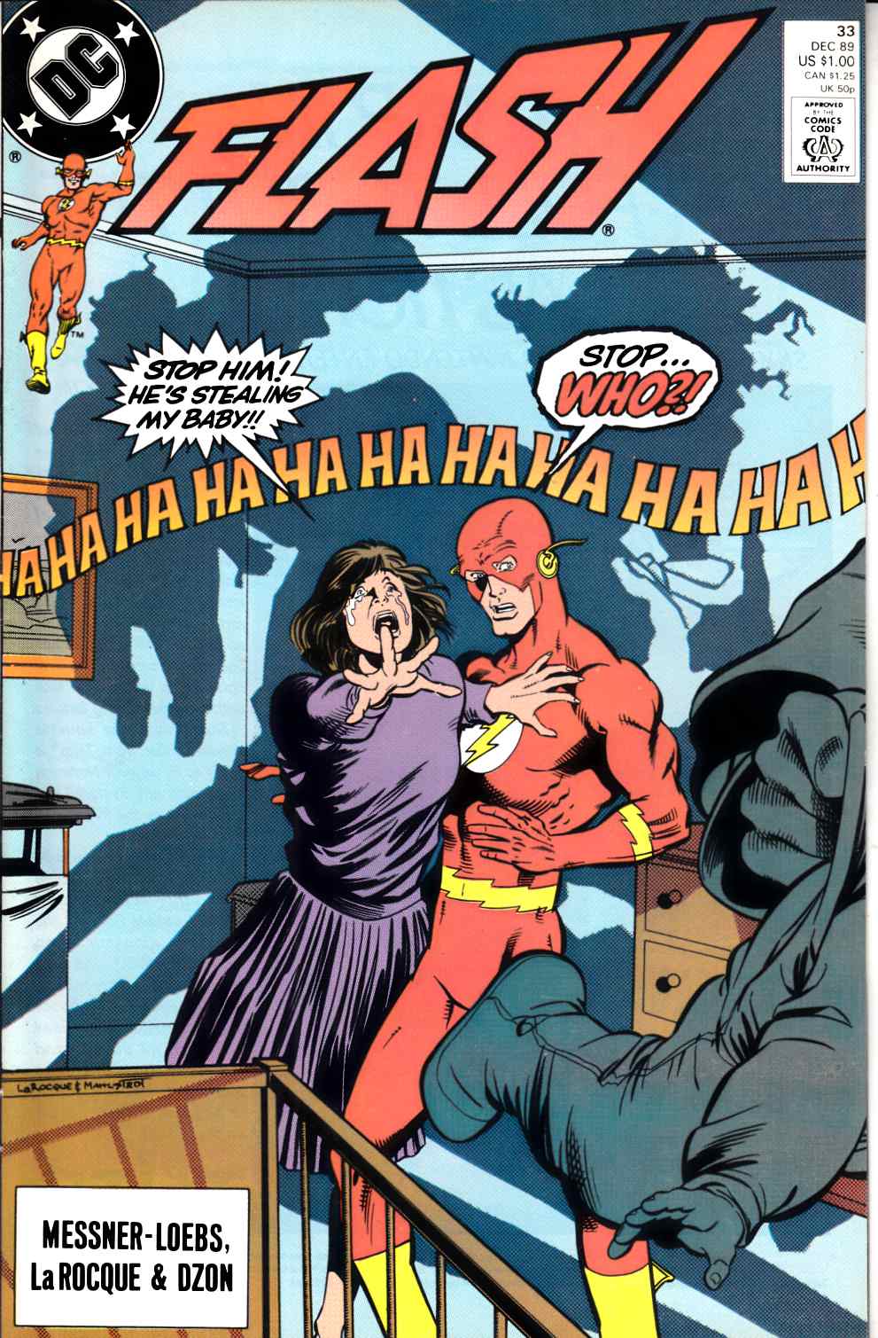 Flash #33 Near Mint Minus (9.2) [DC Comic]