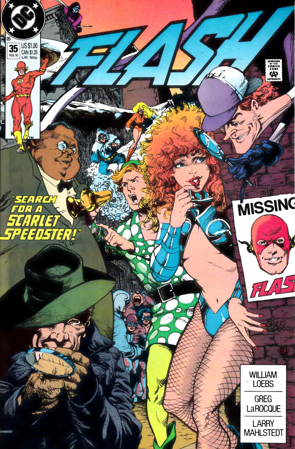 Flash #35 Very Fine Minus (7.5) [DC Comic]