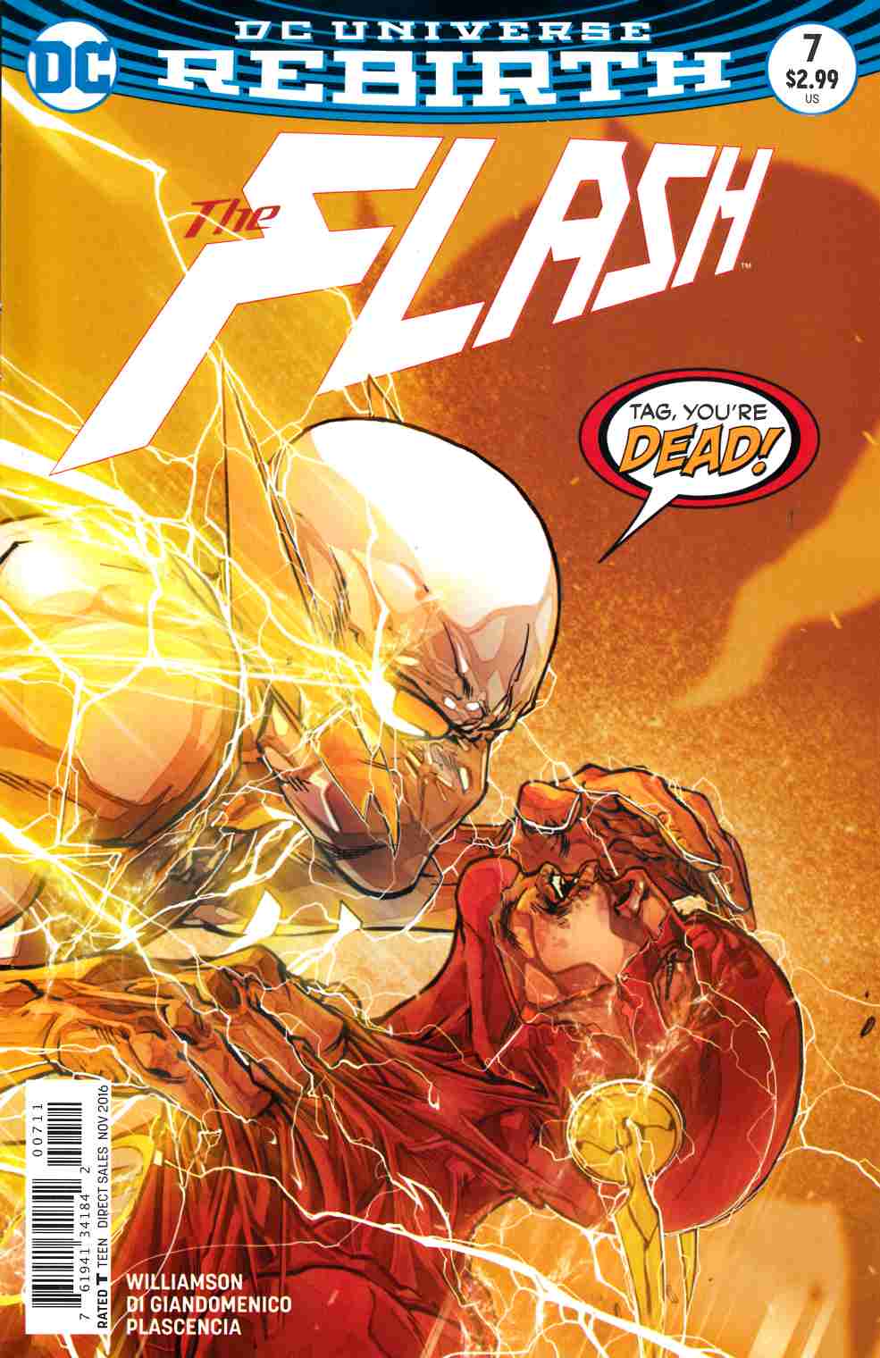 Flash #7 Near Mint (9.4) [DC Comic] LARGE