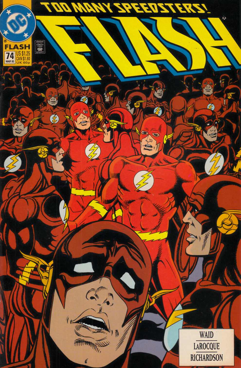 Flash #74 Near Mint (9.4) [DC Comic] THUMBNAIL