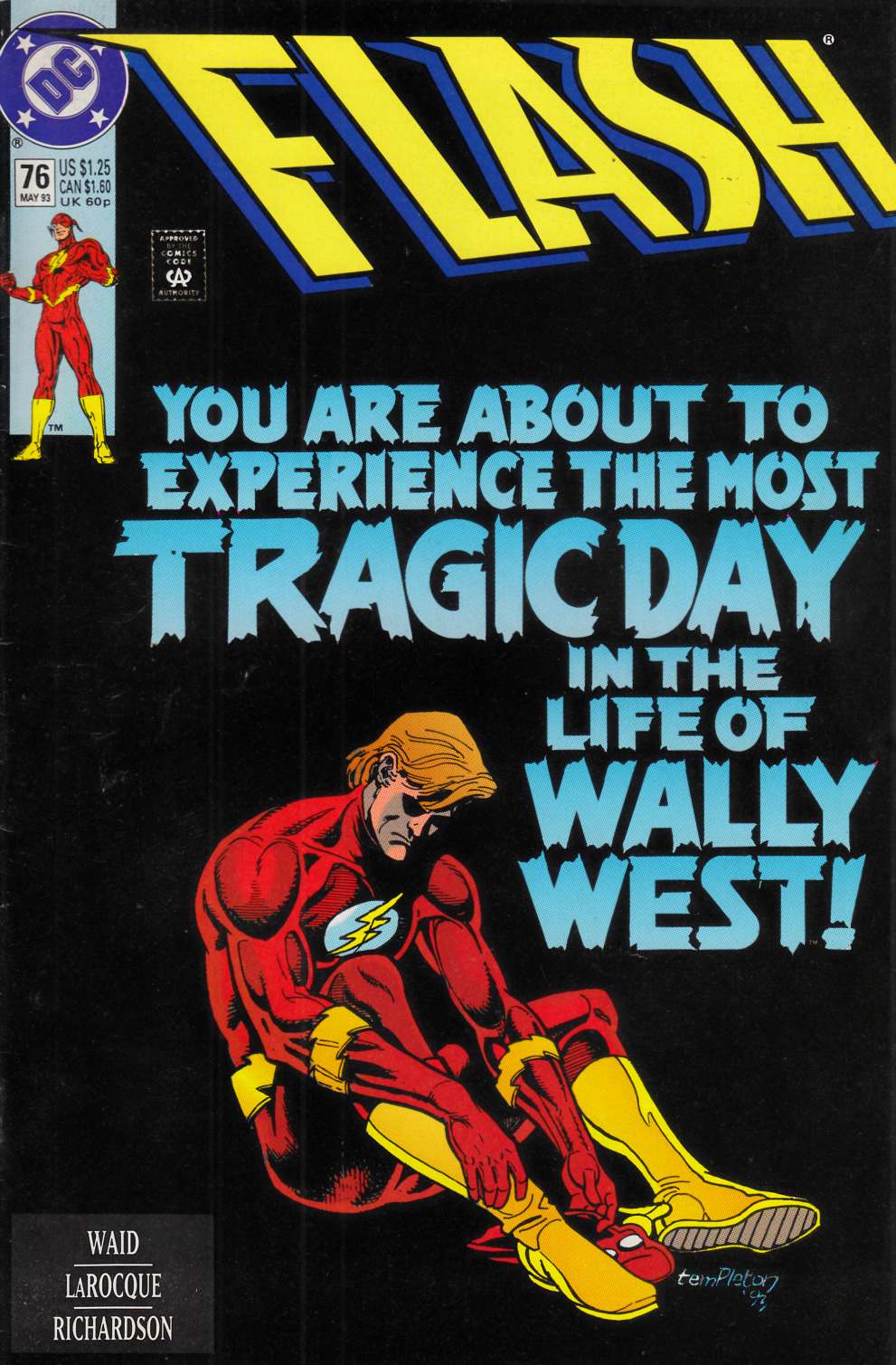 Flash #76 Very Fine (8.0) [DC Comic] THUMBNAIL