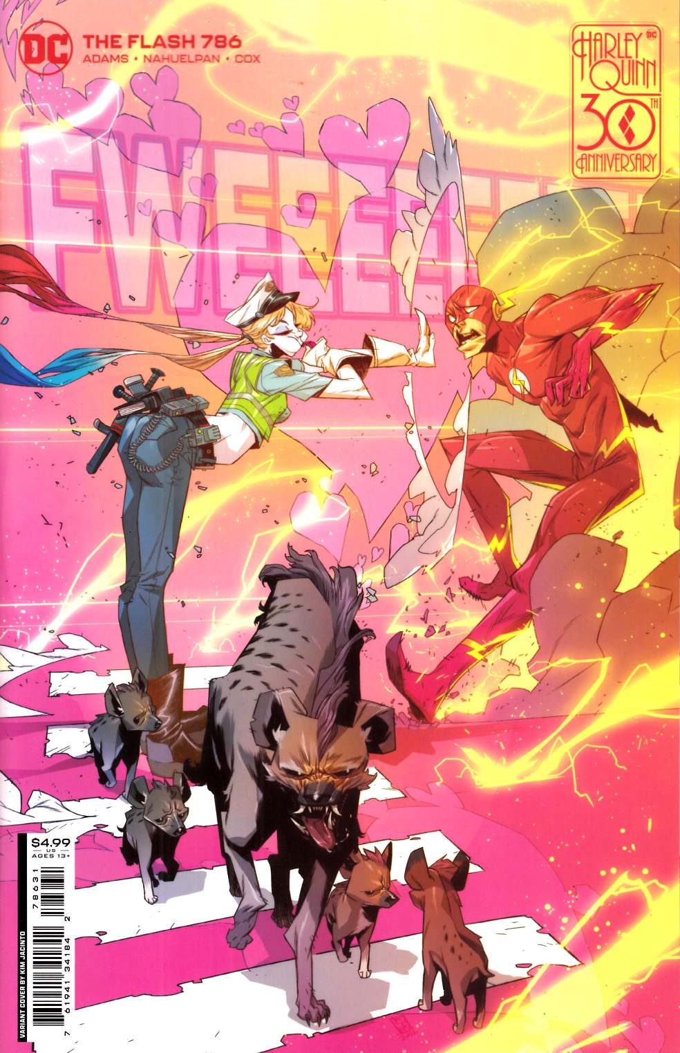 Flash #786 Jacinto Variant Cover Near Mint (9.4) [DC Comic] LARGE