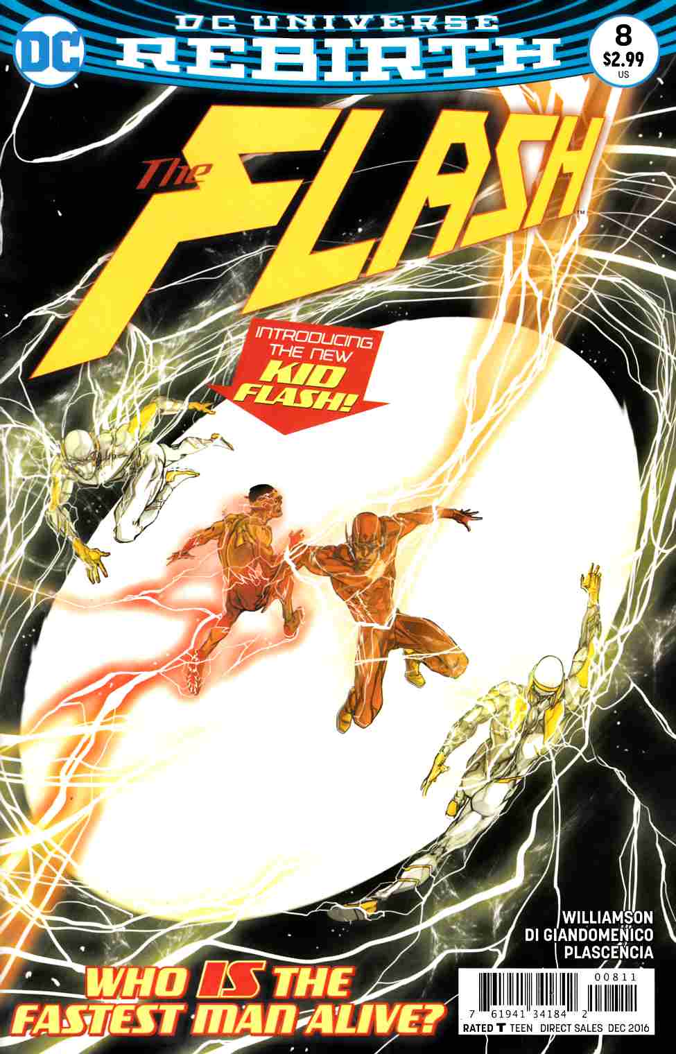 Flash #8 Near Mint (9.4) [DC Comic] LARGE