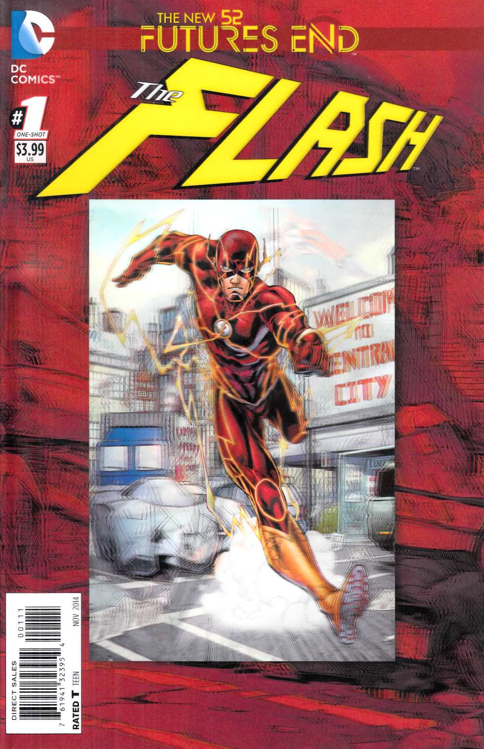 Flash Futures End #1 3D Edition Near Mint (9.4) [DC Comic] THUMBNAIL