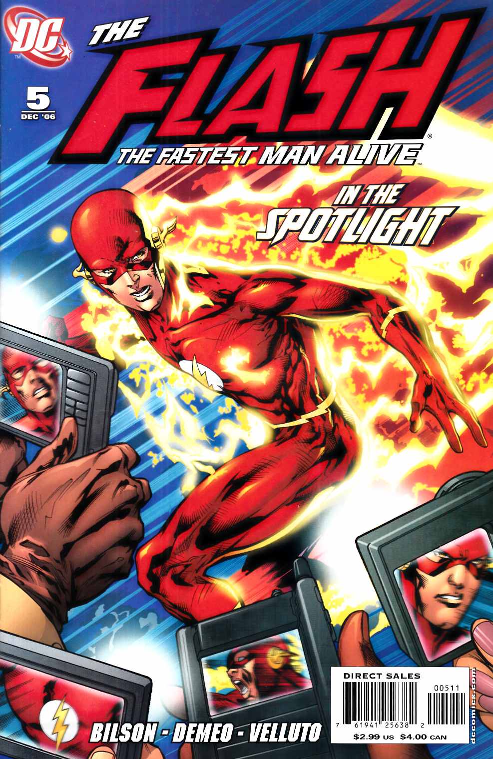 Flash the Fastest Man Alive #5 Very Fine (8.0) [DC Comic] LARGE
