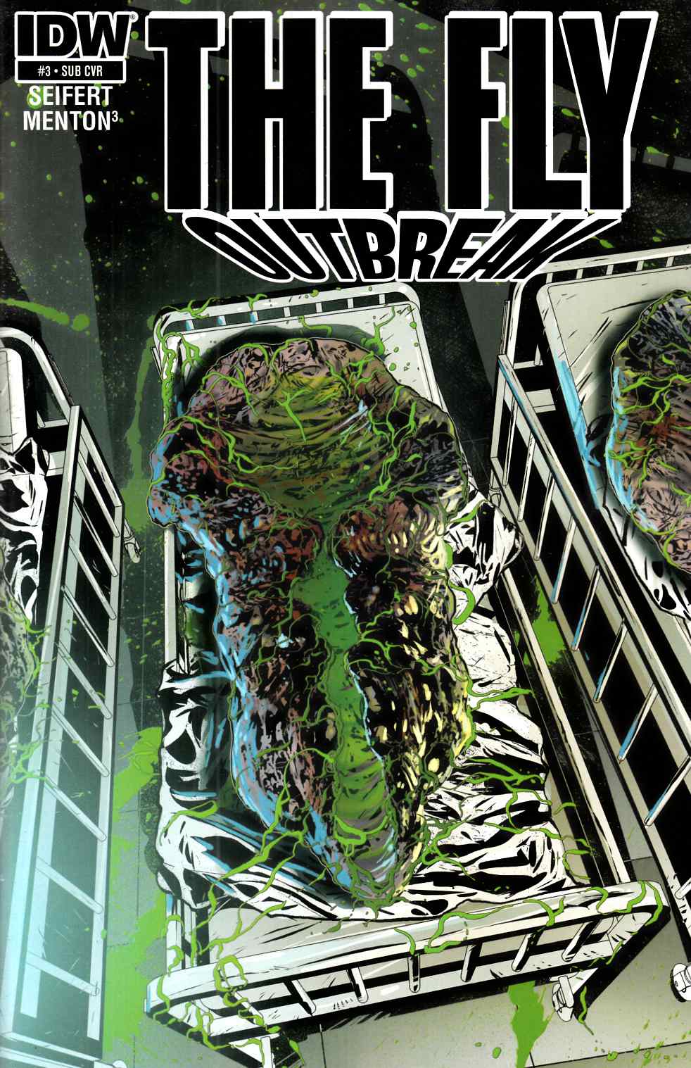 Fly Outbreak #3 Subscription Cover [IDW Comic] LARGE