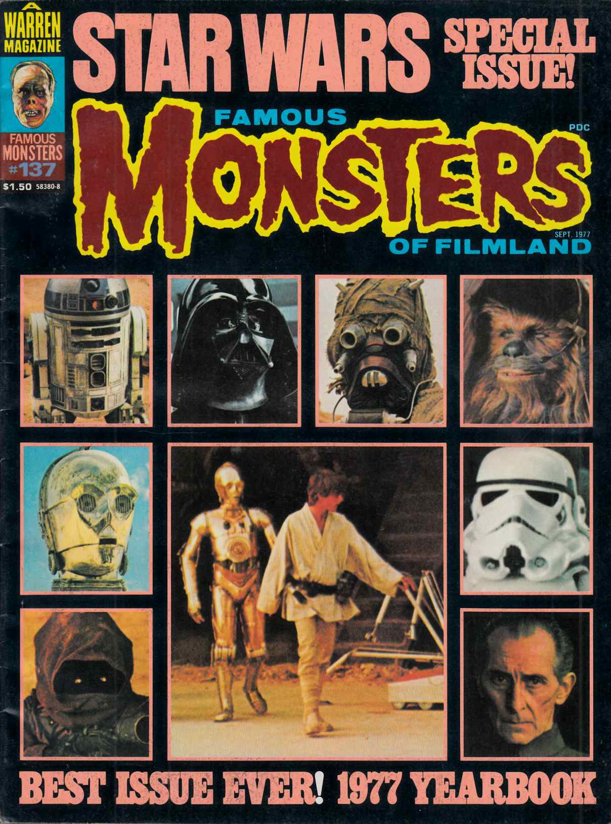 Famous Monsters of Filmland #137 Fine Minus (5.5) [Warren Magazine] THUMBNAIL