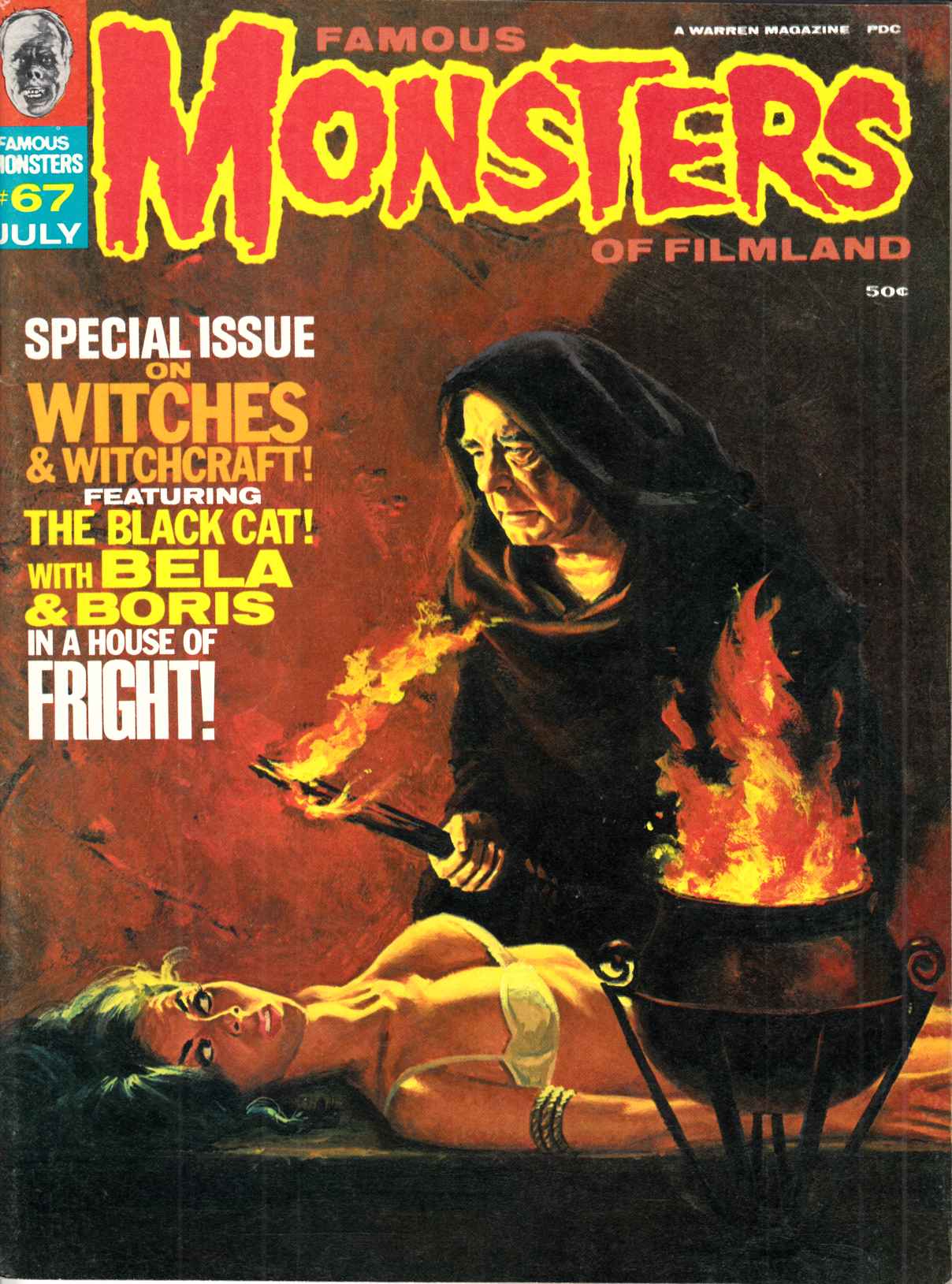 Famous Monsters of Filmland #67 Fine (6.0) [Warren Magazine) THUMBNAIL