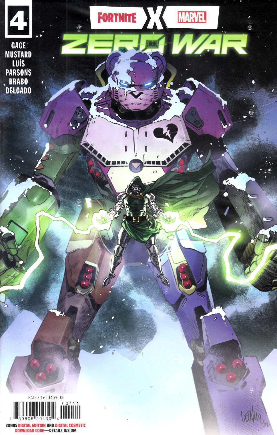 Fortnite X Marvel Zero War #4 Near Mint (9.4) [Marvel Comic] LARGE