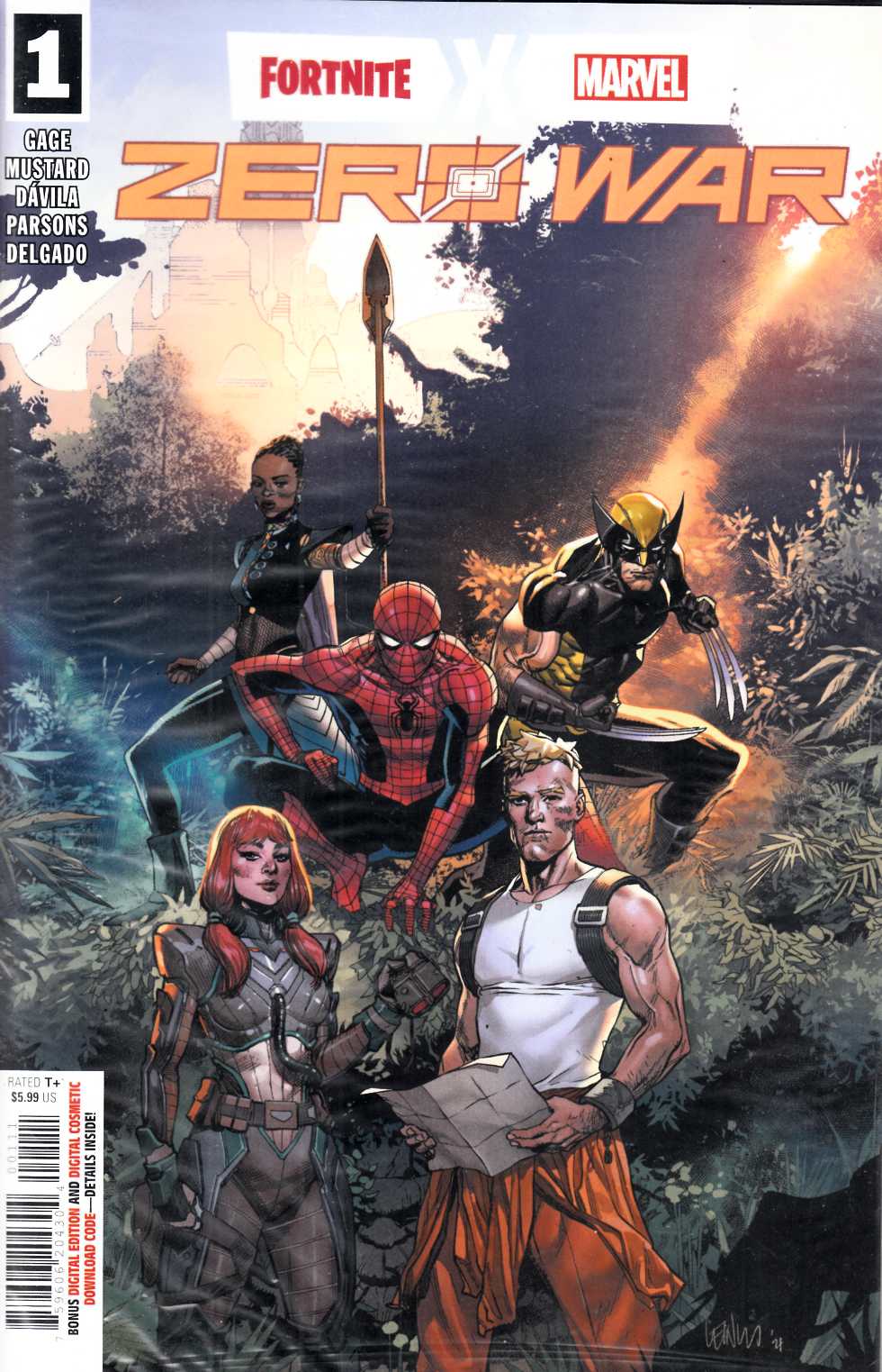 Fortnite X Marvel Zero War #1 Near Mint (9.4) [Marvel Comic] LARGE