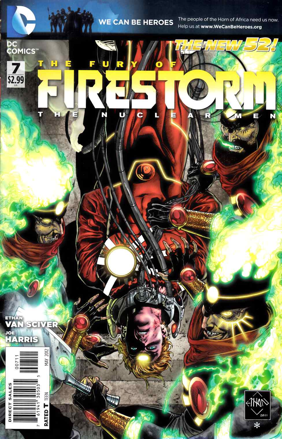 Fury of Firestorm the Nuclear Men #7 Very Fine (8.0) [DC Comic] LARGE