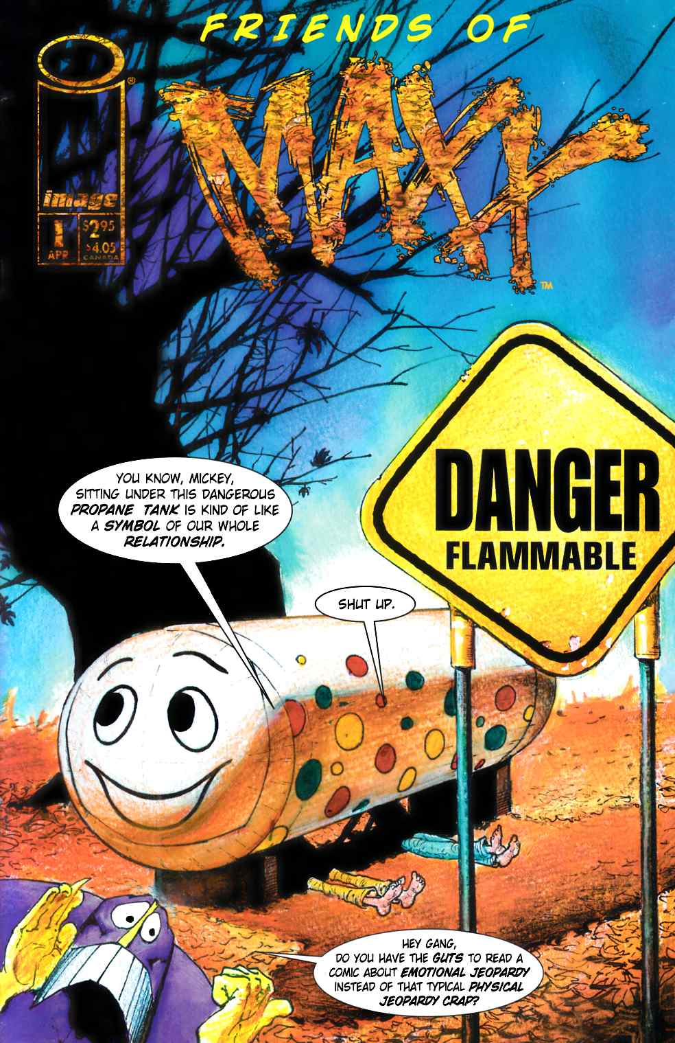 Friends of Maxx #1 Very Fine (8.0) [Image Comic] LARGE