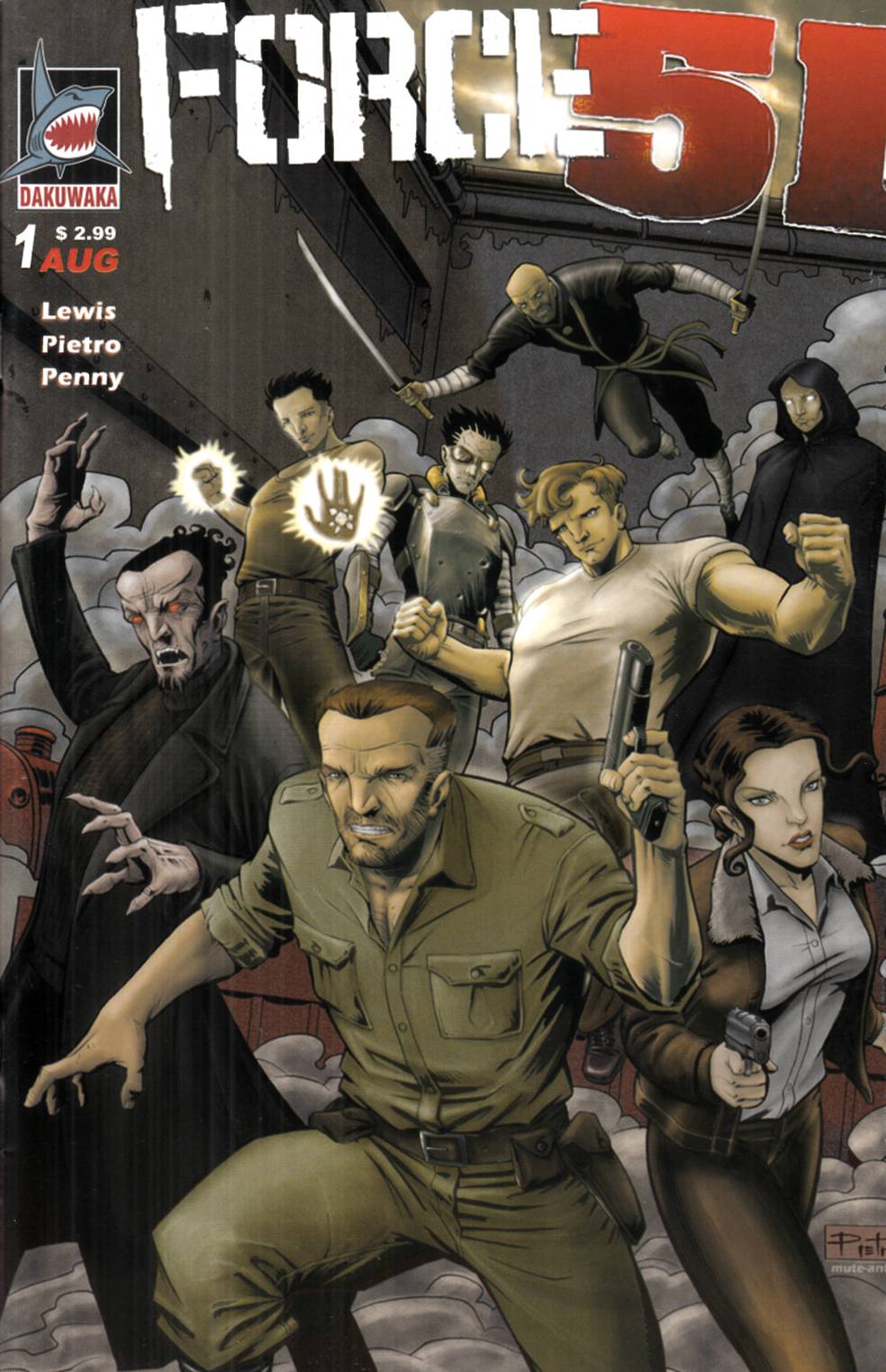 Force 51 #1 Near Mint (9.4) [Dakuwaka Comic] LARGE
