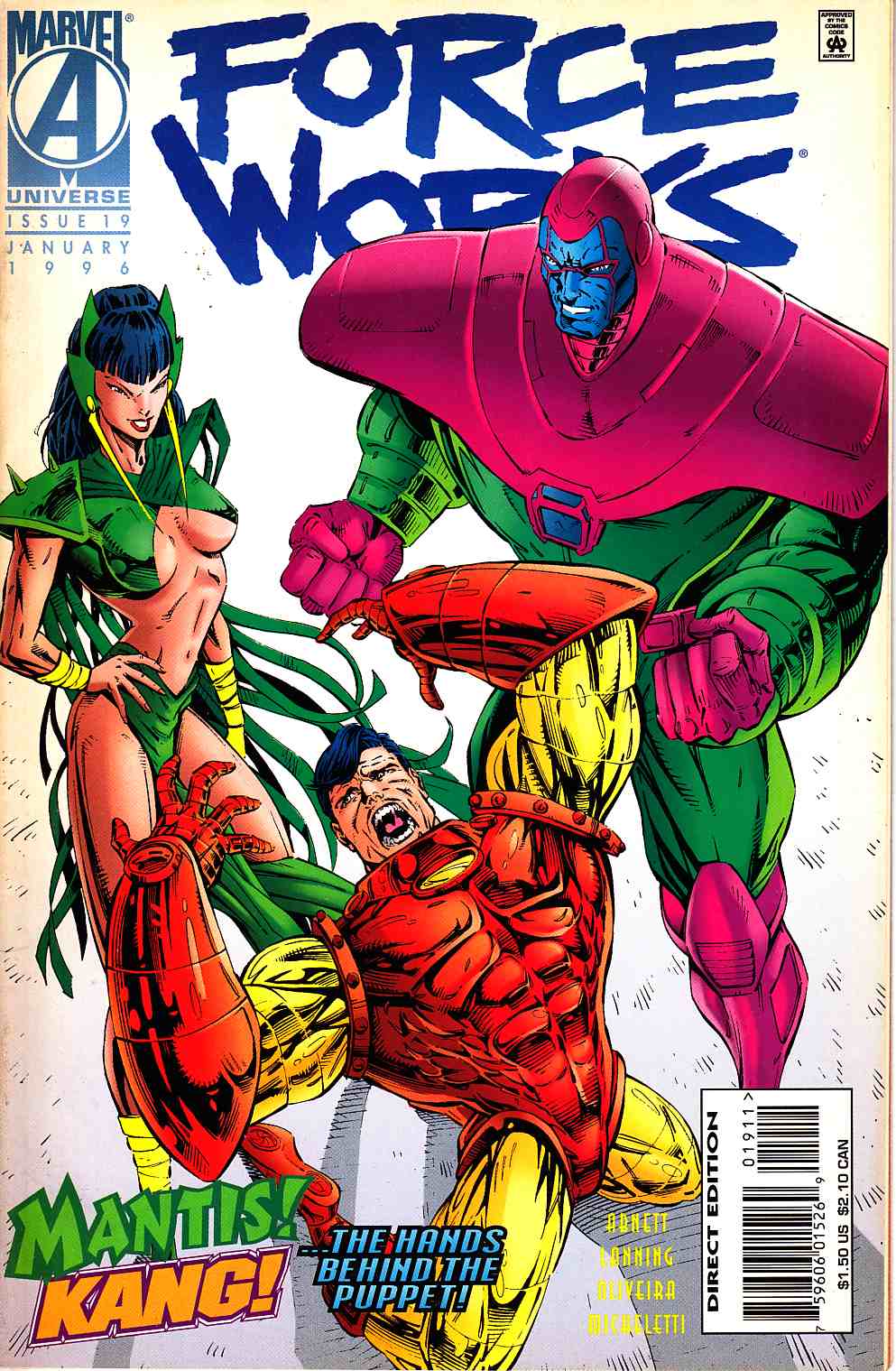 Force Works #19 Very Fine (8.0) [Marvel Comic] THUMBNAIL