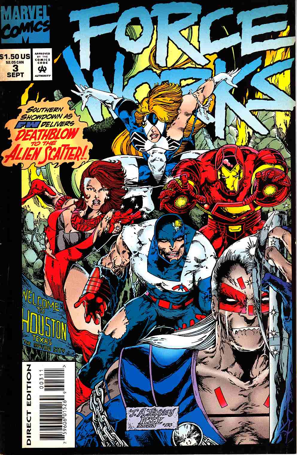 Force Works #3 [Marvel Comic] THUMBNAIL